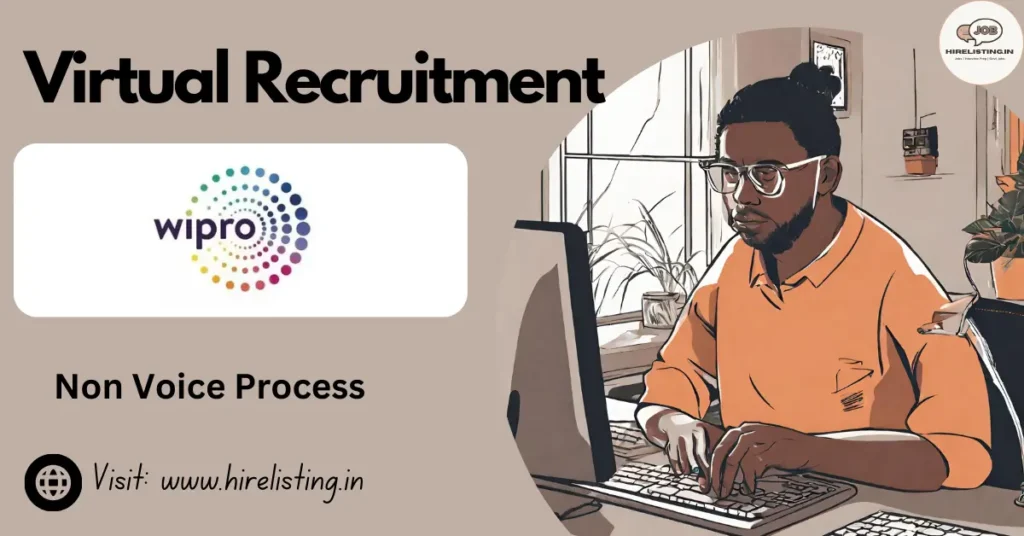 Wipro Virtual Recruitment Drive