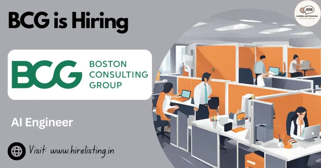 BCG is hiring AI Engineer