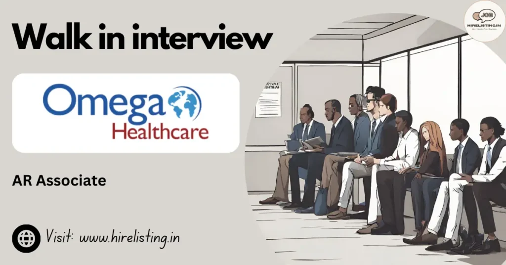Omega Healthcare Walk in Interview