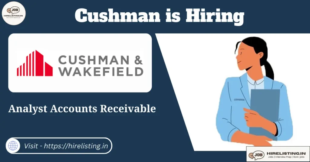 Cushman & Wakefield is hiring Analyst