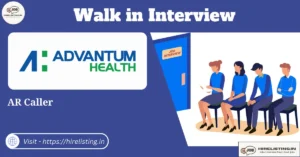 Walk in Interview at Advantum