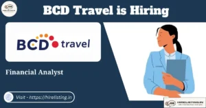 BCD travel is hiring Financial Analyst
