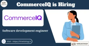 CommerceIQ is hiring Software