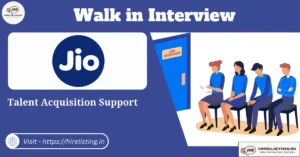 Walk in Interview at Jio