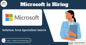 Microsoft is hiring Solution