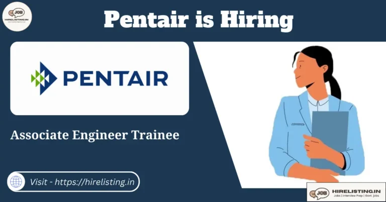 Pentair is hiring Associate