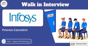Walk in Interview at Infosys